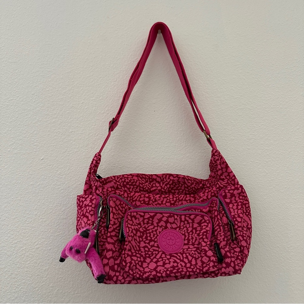 Kipling Crossbody Canvas Shoulder Bag